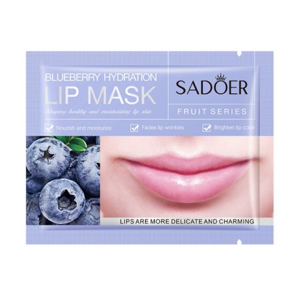 SADOER Moisturizing and nourishing lip mask Bluberry Moisturizing Lip Mask